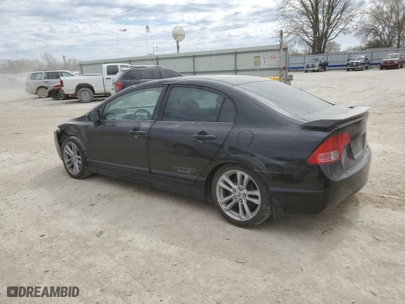 2008 Honda Civic Sdn Si with VIN 2HGFA55548H707913, listed as a Copart auction lot 50355425 with 151,682 mi miles and Salvage Title. Bid and sale history available at carsss.com. Image 2.