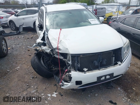 2016 Nissan Pathfinder S with VIN 5N1AR2MN0GC637700, listed as a IAAI auction lot 41899423 with Not provided miles and . Bid and sale history available at DreamBid. Image 6.