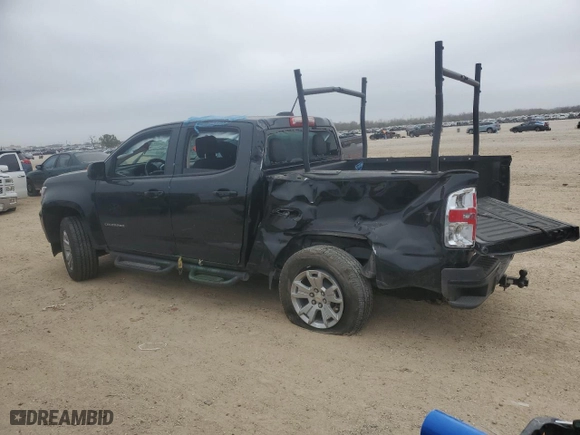 2022 Chevrolet Colorado 2WD LT with VIN 1GCGSCEN3N1306447, listed as a Copart auction lot 44674745 with 44,475 mi miles and Salvage Title. Bid and sale history available at carsss.com. Image 2.