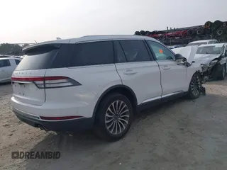 2021 Lincoln Aviator Reserve with VIN 5LM5J7WC1MGL09155, listed as a IAAI auction lot 41843466 with Not provided miles and . Bid and sale history available at DreamBid. Image 4.