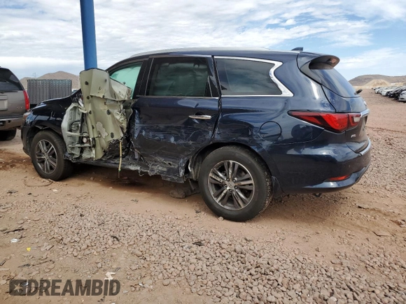 2019 Infiniti QX60 Luxe с VIN 5N1DL0MM3KC549369, выставлен на аукционе Copart как лот 53136895 с пробегом 48 017 миль миль и Списание • Salvage title. История ставок и продаж доступна на DreamBid. Изображение 2.