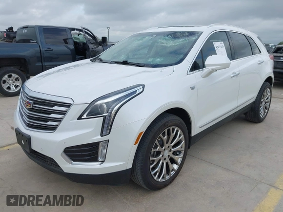 2017 Cadillac XT5 Luxury FWD z VIN 1GYKNBRS3HZ195197, wystawiony jako IAAI lot #42033419 z przebiegiem 76 709 mil mil oraz . Historia ofert i sprzedaży dostępna na DreamBid. Obrazek 2.