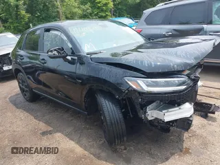 2024 Honda HR-V Sport with VIN 3CZRZ1H5XRM746236, listed as a IAAI auction lot 42409690 with 26,805 mi miles and . Bid and sale history available at DreamBid. Image 1.