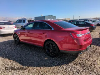 2011 Ford Taurus SHO with VIN 1FAHP2KT9BG125855, listed as a Copart auction lot 46924855 with 182,220 mi miles and Salvage Title. Bid and sale history available at DreamBid. Image 2.