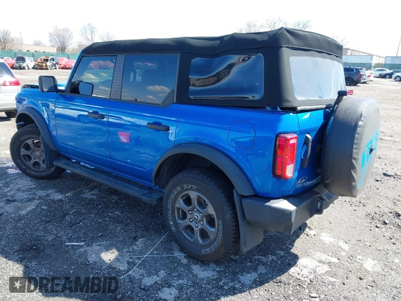 2023 Ford Bronco z VIN 1FMEE5BP1PLA88463, wystawiony jako IAAI lot #41871905 z przebiegiem 36 223 mil mil oraz . Historia ofert i sprzedaży dostępna na DreamBid. Obrazek 3.
