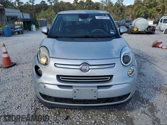 2014 FIAT 500L Easy with VIN ZFBCFABHXEZ026955, listed as a Copart auction lot 78089154 with 119,552 mi miles and Salvage Title. Bid and sale history available at carsss.com. Image 5.