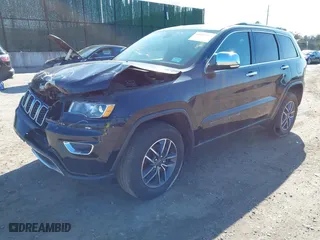 2019 Jeep Grand Cherokee Limited with VIN 1C4RJFBGXKC667340, listed as a IAAI auction lot 41482493 with 69,600 mi miles. Bid and sale history available at carsss.com. Image 2.