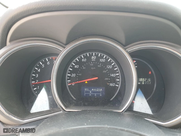 2014 Nissan Murano SL with VIN JN8AZ1MW2EW516044, listed as a Copart auction lot 49553005 with 188,216 mi miles and Salvage Title. Bid and sale history available at carsss.com. Image 9.