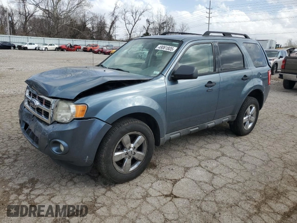 2011 Ford Escape XLT with VIN 1FMCU0D71BKA43970, listed as a Copart auction lot 49061805 with 197,771 mi miles and Salvage Title. Bid and sale history available at carsss.com. Image 1.
