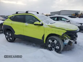 2024 Hyundai Kona SEL with VIN KM8HCCAB0RU072233, listed as a Copart auction lot 42300595 with 6,292 mi miles and Salvage Title. Bid and sale history available at carsss.com. Image 4.