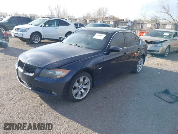 2008 BMW 3 Series 335xi with VIN WBAVD53518A253569, listed as a IAAI auction lot 41813544 with 1 mi miles. Bid and sale history available at carsss.com. Image 16.