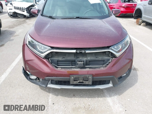 2017 Honda CR-V EX-L with VIN 5J6RW2H81HL058621, listed as a IAAI auction lot 41997542 with 89,636 mi miles. Bid and sale history available at carsss.com. Image 6.