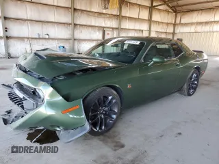 2022 Dodge Challenger R/T Scat Pack z VIN 2C3CDZFJ9NH132493, wystawiony jako Copart lot #56511425 z przebiegiem 55 902 mil mil oraz Szkoda całkowita • Salvage title. Historia ofert i sprzedaży dostępna na DreamBid. Obrazek 1.