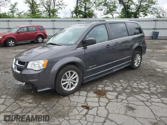 2020 Dodge Grand Caravan SXT with VIN 2C7WDGCG0LR166483, listed as a Copart auction lot 53637964 with 53,839 mi miles and Salvage Title. Bid and sale history available at DreamBid. Image 1.