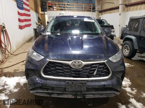 2020 Toyota Highlander L with VIN 5TDCZRBH0LS030899, listed as a Copart auction lot 75532334 with 224,693 mi miles and Salvage title. Bid and sale history available at DreamBid. Image 5.