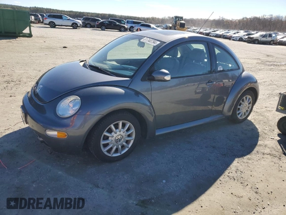 2005 Volkswagen New Beetle Coupe GLS with VIN 3VWCK31C45M416720, listed as a Copart auction lot 81740794 with 87,664 mi miles and Clean Title. Bid and sale history available at carsss.com. Image 1.
