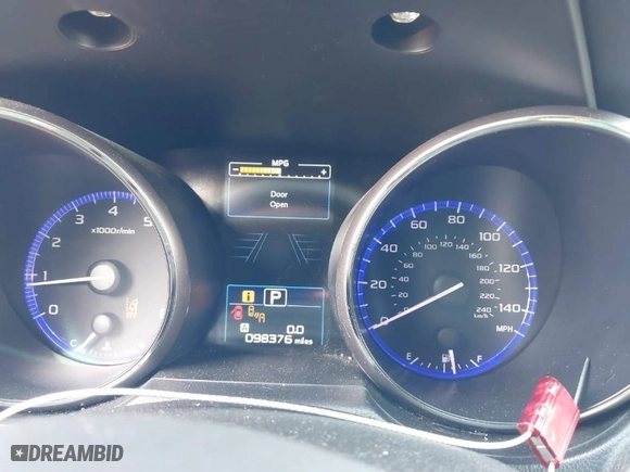 2016 Subaru Outback 2.5i Limited with VIN 4S4BSBNC6G3211922, listed as a IAAI auction lot 41847788 with 98,376 mi miles. Bid and sale history available at carsss.com. Image 7.