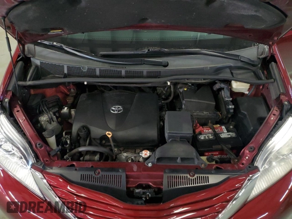 2017 Toyota Sienna LE Auto Access Seat with VIN 5TDKZ3DC0HS837182, listed as a Copart auction lot 88671015 with 415,159 mi miles and Clean Title. Bid and sale history available at carsss.com. Image 12.