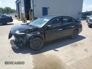 2019 Nissan Sentra S with VIN 3N1AB7AP7KY268445, listed as a Copart auction lot 62125395 with 87,387 mi miles and Salvage title. Bid and sale history available at DreamBid. Image 1.