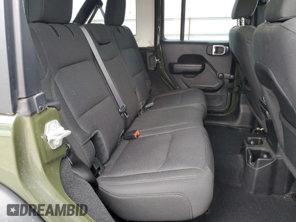 2023 Jeep Wrangler Sport S with VIN 1C4HJXDG4PW510259, listed as a Copart auction lot 45361515 with 26,162 mi miles and Salvage Title. Bid and sale history available at DreamBid. Image 11.