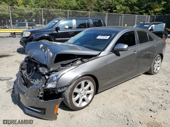 2016 Cadillac ATS Sedan Standard RWD with VIN 1G6AA5RX7G0196353, listed as a Copart auction lot 67576254 with 10,151 mi miles and Salvage Title. Bid and sale history available at carsss.com. Image 1.