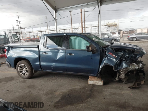 2024 Chevrolet Silverado 1500 LTZ with VIN 1GCUDGEL8RZ305935, listed as a IAAI auction lot 41946168 with 17,699 mi miles and . Bid and sale history available at DreamBid. Image 12.