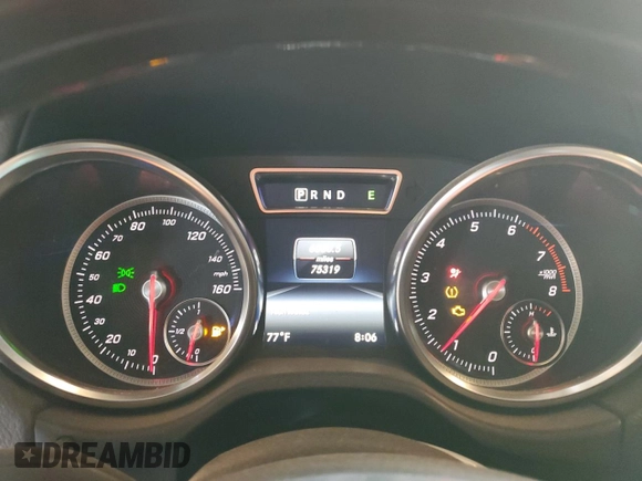 2018 Mercedes-Benz G with VIN WDCYC3KH6JX288138, listed as a Copart auction lot 77609203 with 75,319 mi miles and . Bid and sale history available at DreamBid. Image 9.