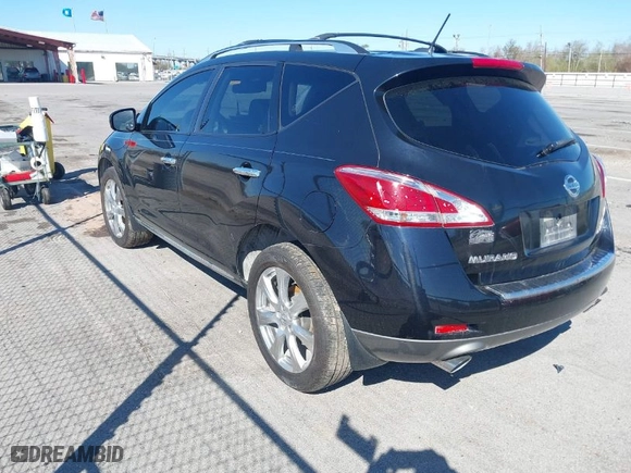 2012 Nissan Murano LE with VIN JN8AZ1MU9CW106465, listed as a IAAI auction lot 41758439 with 136,480 mi miles. Bid and sale history available at carsss.com. Image 3.
