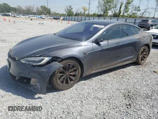 2016 Tesla Model S 90D with VIN 5YJSA1E27GF171698, listed as a Copart auction lot 49176205 with 107,913 mi miles and Salvage Title. Bid and sale history available at DreamBid. Image 1.