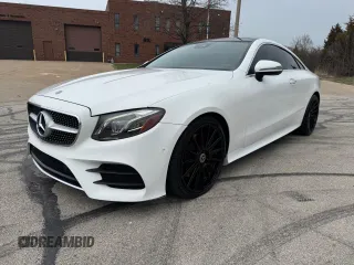 2018 Mercedes-Benz E 400 with VIN WDD1J6FB9JF021107, listed as a Copart auction lot 56613265 with 92,545 mi miles and Clean Title. Bid and sale history available at DreamBid. Image 2.