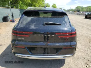 2024 Genesis GV70 Advanced with VIN 5NMMCET14RH003393, listed as a Copart auction lot 55646735 with 7,773 mi miles and Salvage title. Bid and sale history available at DreamBid. Image 6.