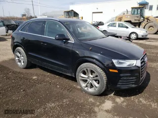 2018 Audi Q3 Premium Plus with VIN WA1JCCFS5JR028390, listed as a Copart auction lot 53043615 with 47,813 mi miles and Salvage Title. Bid and sale history available at carsss.com. Image 4.