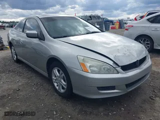 2007 Honda Accord Cpe EX-L with VIN 1HGCM72687A019865, listed as a IAAI auction lot 41679702 with 182,644 mi miles. Bid and sale history available at carsss.com. Image 1.