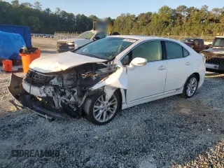 2010 Lexus HS with VIN JTHBB1BA1A2001130, listed as a Copart auction lot 74624334 with 139,193 mi miles and Salvage Title. Bid and sale history available at carsss.com. Image 1.
