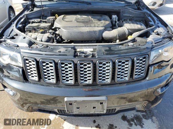 2017 Jeep Grand Cherokee Altitude z VIN 1C4RJFAG1HC895401, wystawiony jako Copart lot #53804045 z przebiegiem 71 331 mil mil oraz Szkoda całkowita • Salvage title. Historia ofert i sprzedaży dostępna na DreamBid. Obrazek 12.