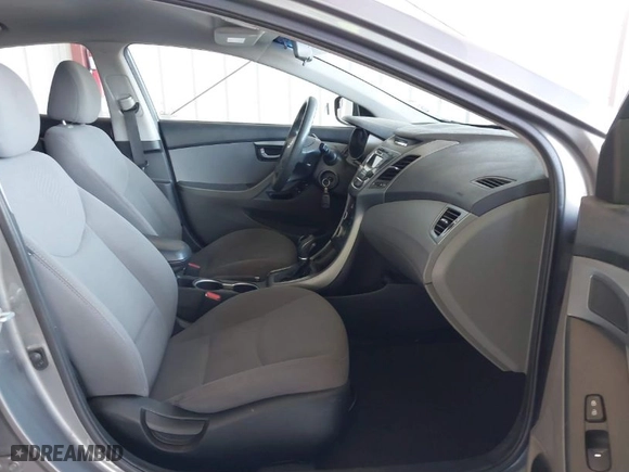 2014 Hyundai Elantra Limited with VIN 5NPDH4AE7EH486229, listed as a IAAI auction lot 42087929 with 182,220 mi miles. Bid and sale history available at carsss.com. Image 5.