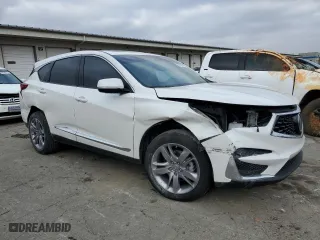 2020 Acura RDX w/Advance Pkg with VIN 5J8TC2H77LL016329, listed as a Copart auction lot 82338034 with 56,757 mi miles and Salvage Title. Bid and sale history available at carsss.com. Image 4.