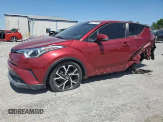 2018 Toyota C-HR XLE with VIN NMTKHMBX5JR059979, listed as a Copart auction lot 53286185 with 39,054 mi miles and Clean Title. Bid and sale history available at carsss.com. Image 1.