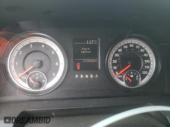 2015 Ram 1500 Tradesman with VIN 1C6RR6FT2FS591972, listed as a Copart auction lot 61447925 with 243,988 mi miles and Salvage title. Bid and sale history available at DreamBid. Image 9.