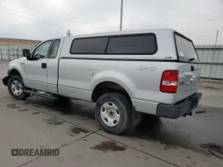 2006 Ford F-150 XL with VIN 1FTRF14W36NA57279, listed as a Copart auction lot 46629825 with 108,810 mi miles and Salvage Title. Bid and sale history available at carsss.com. Image 2.