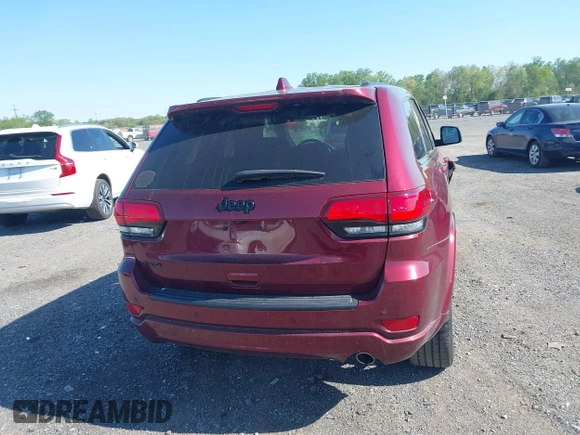 2019 Jeep Grand Cherokee Upland with VIN 1C4RJFAG2KC607036, listed as a IAAI auction lot 42136336 with 36,443 mi miles and . Bid and sale history available at DreamBid. Image 16.