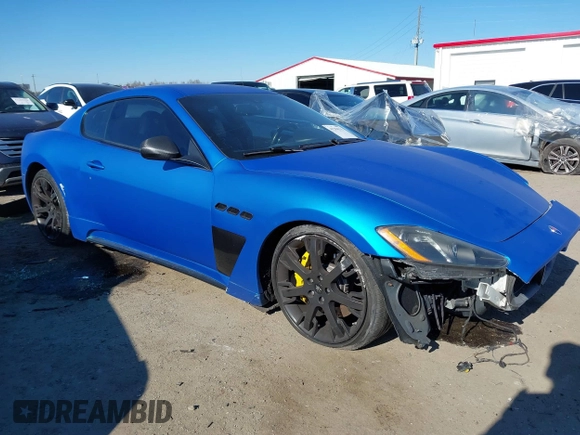 2013 Maserati GranTurismo Sport с VIN ZAM45VLA5D0070499, выставлен на аукционе IAAI как лот 41284315 с пробегом 50 156 миль миль и . История ставок и продаж доступна на DreamBid. Изображение 1.