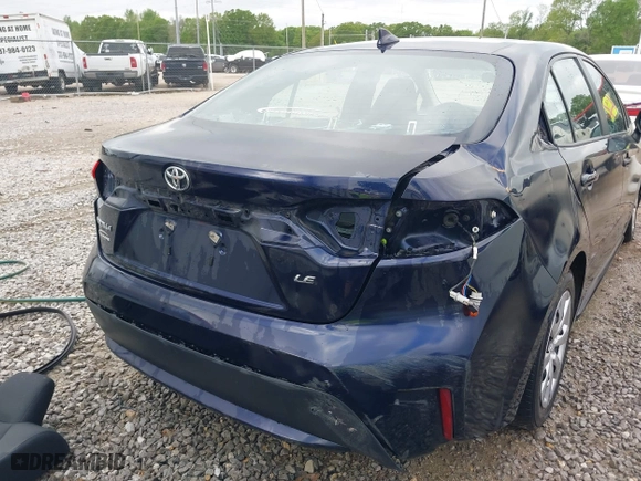 2021 Toyota Corolla LE with VIN 5YFEPMAE2MP168799, listed as a IAAI auction lot 41895490 with 108,693 mi miles. Bid and sale history available at carsss.com. Image 6.