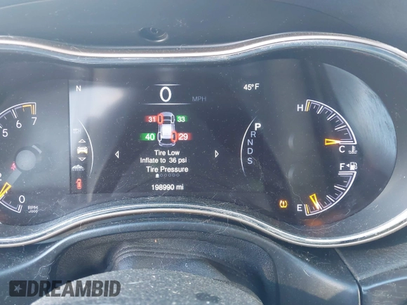 2015 Jeep Grand Cherokee Limited with VIN 1C4RJFBG8FC638117, listed as a IAAI auction lot 42092893 with 198,990 mi miles. Bid and sale history available at carsss.com. Image 7.