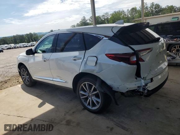 2021 Acura RDX Technology with VIN 5J8TC1H56ML009947, listed as a Copart auction lot 55653275 with 55,533 mi miles and Salvage title. Bid and sale history available at DreamBid. Image 2.