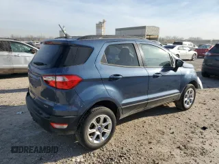 2022 Ford EcoSport SE with VIN MAJ6S3GL4NC469965, listed as a Copart auction lot 48806695 with 58,153 mi miles and Salvage Title. Bid and sale history available at carsss.com. Image 3.