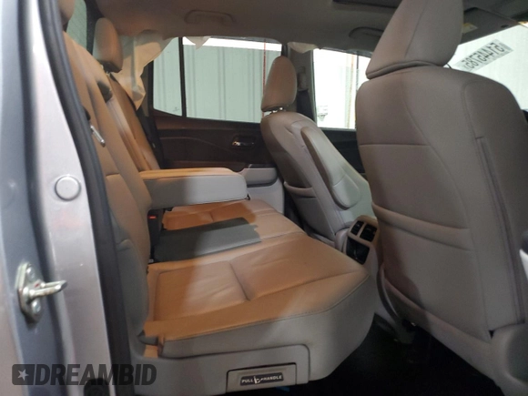 2019 Honda Ridgeline RTL with VIN 5FPYK3F57KB014653, listed as a Copart auction lot 51445785 with 30,598 mi miles and Salvage title. Bid and sale history available at DreamBid. Image 10.