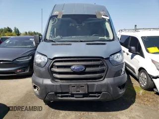2020 Ford Transit Cargo with VIN 1FTBR3X85LKA18644, listed as a Copart auction lot 89212555 with 74,398 mi miles and Salvage Title. Bid and sale history available at carsss.com. Image 5.