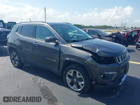 2019 Jeep Compass High Altitude with VIN 3C4NJDCB0KT811407, listed as a IAAI auction lot 42322906 with 90,198 mi miles and . Bid and sale history available at DreamBid. Image 1.