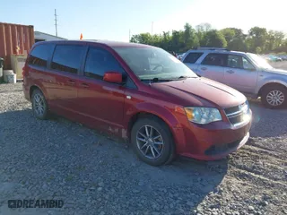 2014 Dodge Grand Caravan SE with VIN 2C4RDGBG5ER376866, listed as a IAAI auction lot 42022978 with 108,037 mi miles. Bid and sale history available at carsss.com. Image 1.